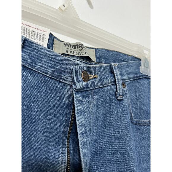 Wrangler Relaxed Fit Heavy Denim Straight Leg Jeans Mens 36x29 Workwear NWT - Picture 4 of 8